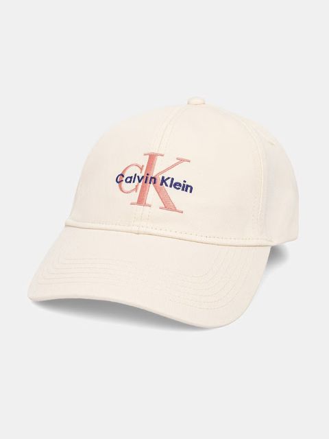 Calvin Klein czapka z daszkiem bawełniana - zdjęcie produktu nr 1