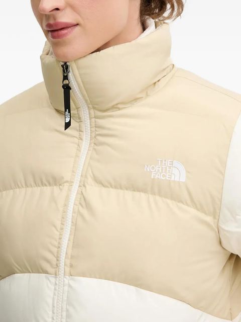 The North Face quilted long-sleeve jacket - White