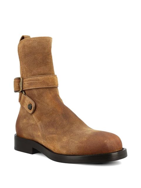 Burberry buckle strap boots - Brown - zdjęcie produktu nr 2