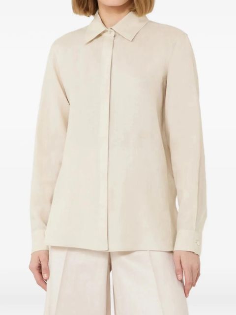 Max Mara long-sleeve shirt - Neutrals - zdjęcie produktu nr 2