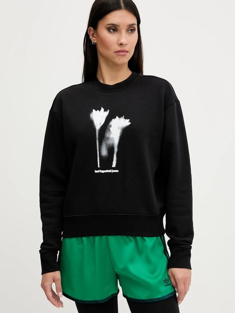 Karl Lagerfeld Jeans bluza damska kolor czarny z nadrukiem A3W20034 - zdjęcie produktu nr 1