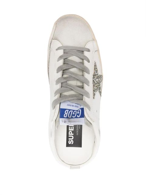 Golden Goose Super-Star leather mules - White