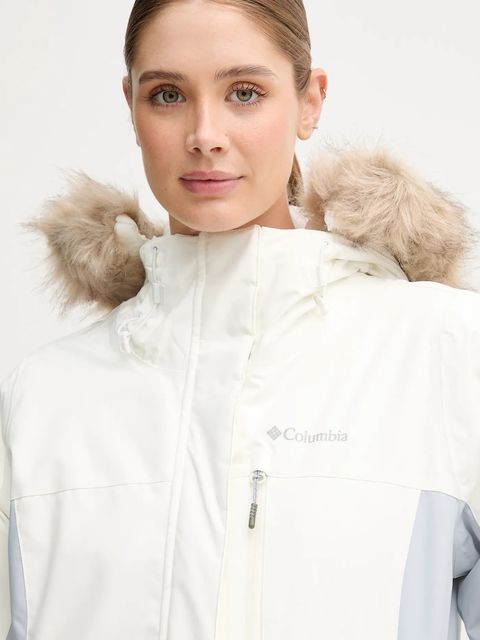 Columbia kurtka narciarska Ava Alpine kolor beżowy 2085831