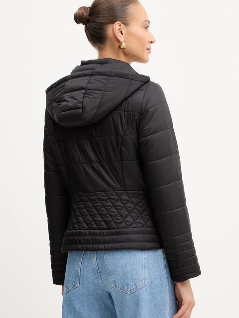 Liu Jo kurtka kolor czarny przejściowa TF5067.TS918