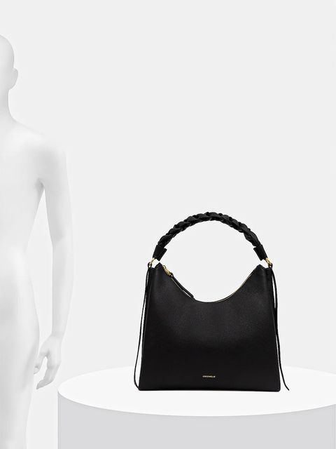 Coccinelle torebka skórzana kolor czarny E1 M50 13 02 01