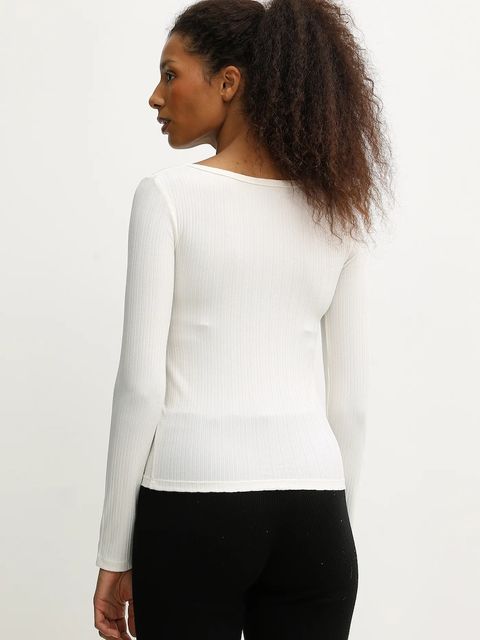 Guess longsleeve FABIA kolor beżowy V5BP03 K1932