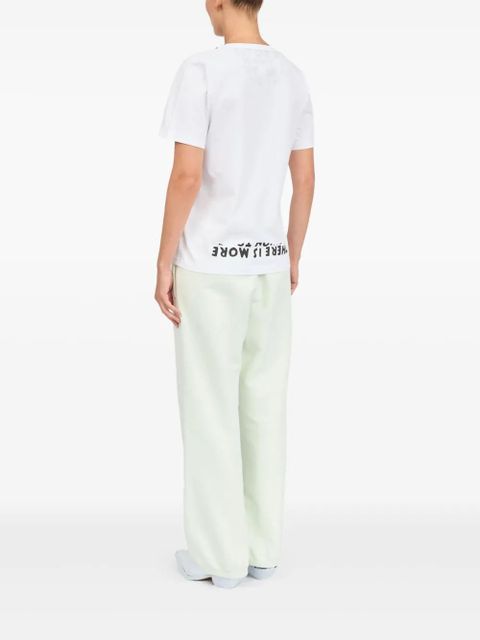 MM6 Maison Margiela graphic t-shirt - White
