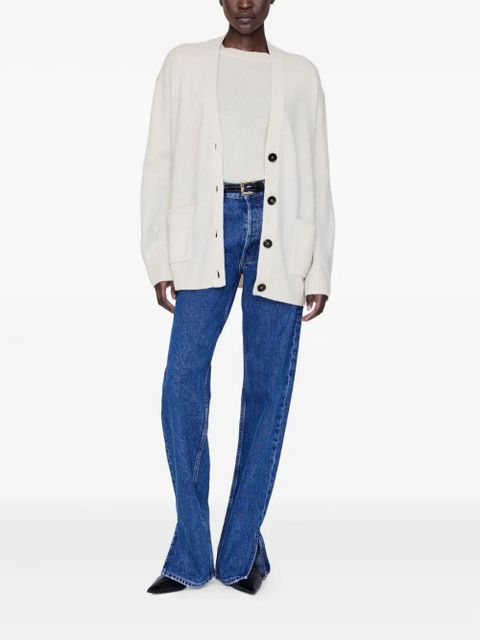 ANINE BING Jackson cardigan - Neutrals - zdjęcie produktu nr 2