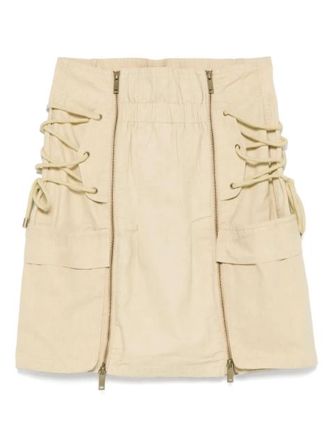 ISABEL MARANT Iteli mini skirt - Neutrals - zdjęcie produktu nr 1