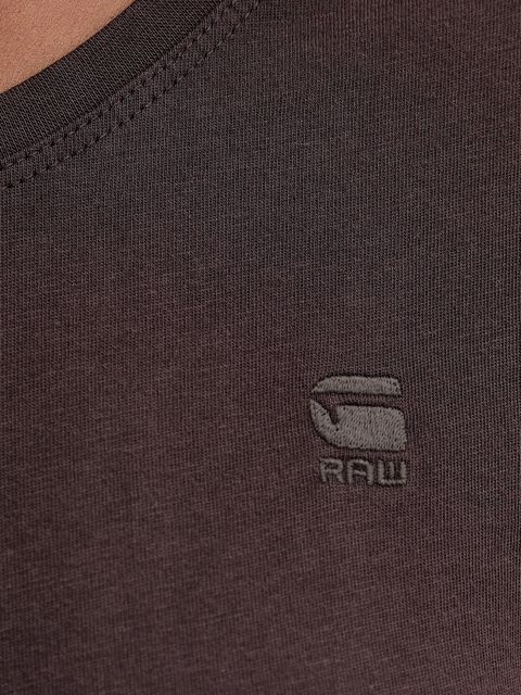 G-Star t-shirt bawełniany damski kolor brązowy D24533-4107