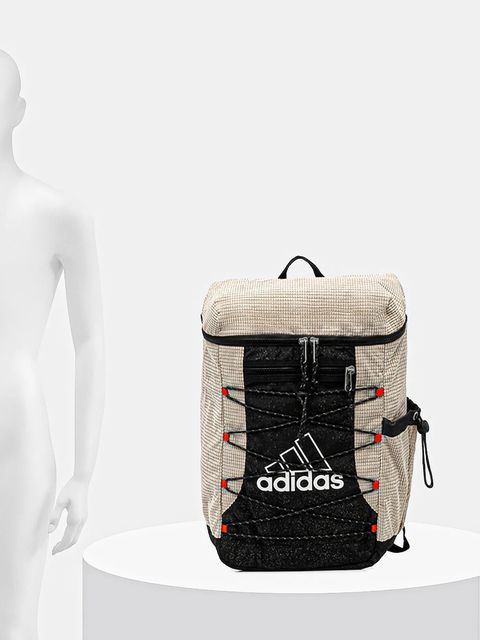 adidas Originals plecak kolor beżowy duży wzorzysty JY2550