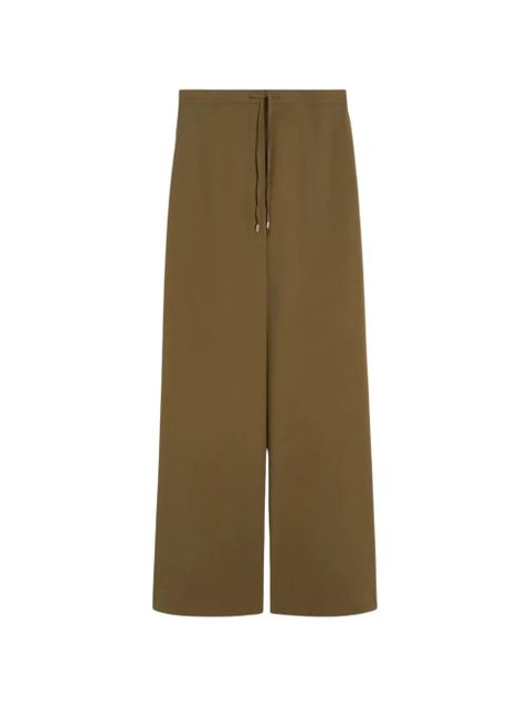 Max Mara drawstring palazzo pants - Brown - zdjęcie produktu nr 1