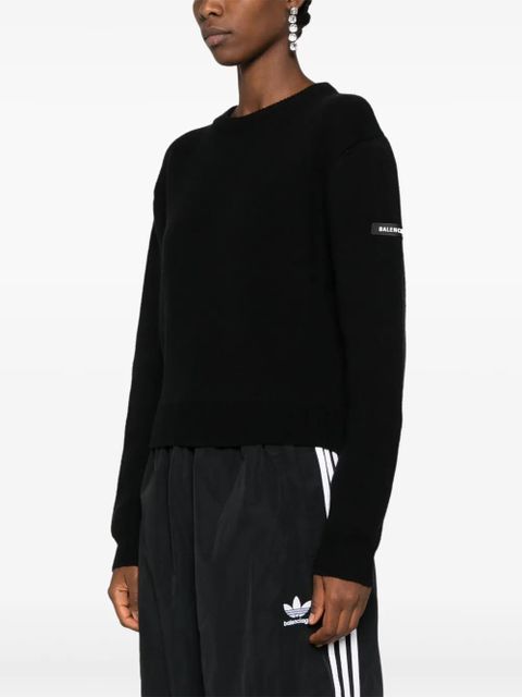 Balenciaga knitted sweater - Black