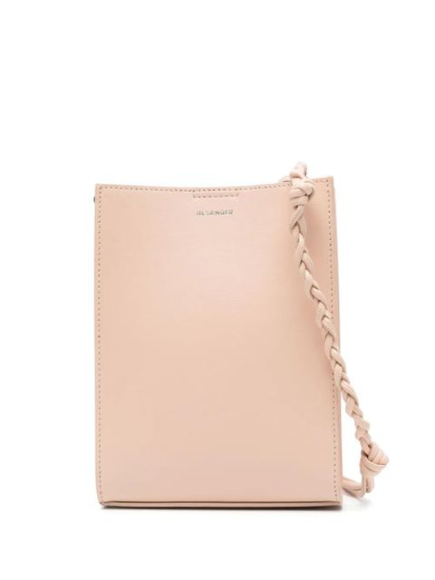 Jil Sander Tangle leather crossbody bag - Pink - zdjęcie produktu nr 1