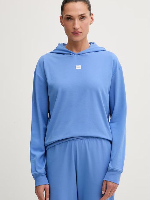 HUGO bluza z kapturem damska z bawełną SIGNATURE_HOODIE - zdjęcie produktu nr 1