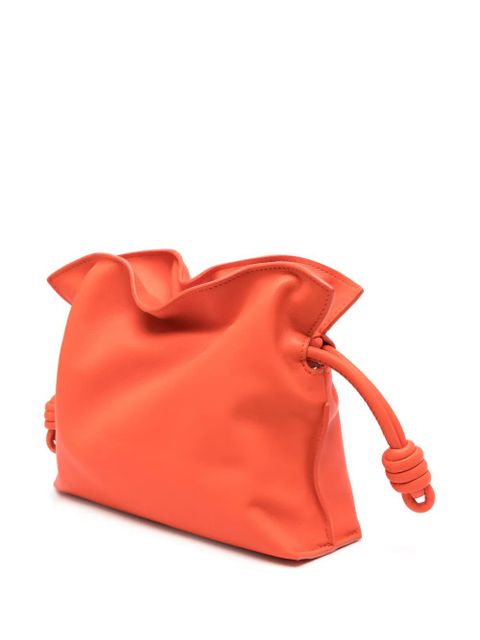 LOEWE Flamenco mini leather bag - Orange