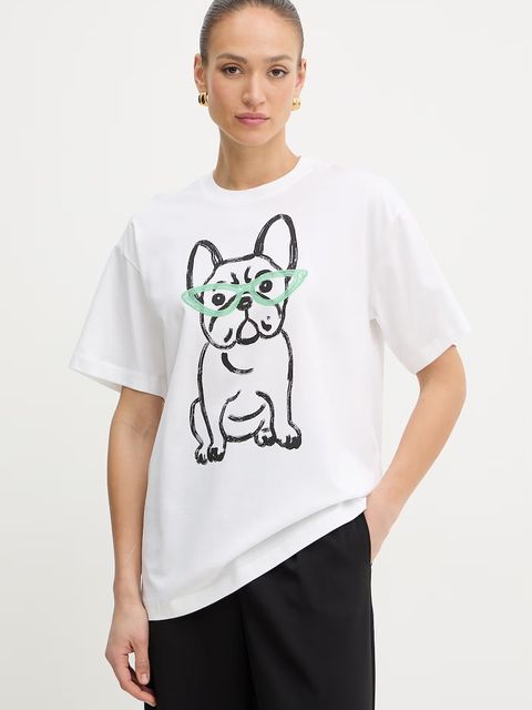 Twinset t-shirt damski bawełniany - zdjęcie produktu nr 2