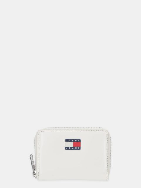 Tommy Jeans portfel damski kolor biały AW0AW18089 - zdjęcie produktu nr 1