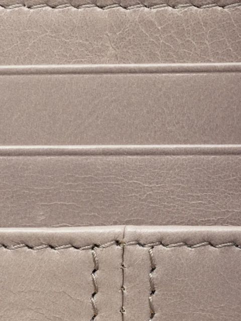 Prada leather card holder - Grey