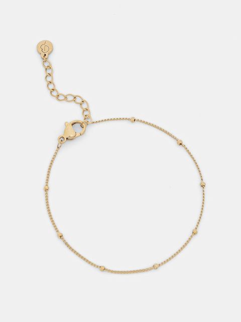 EDBLAD bransoletka pozłacana Beaded Chain damska 127962 - zdjęcie produktu nr 1