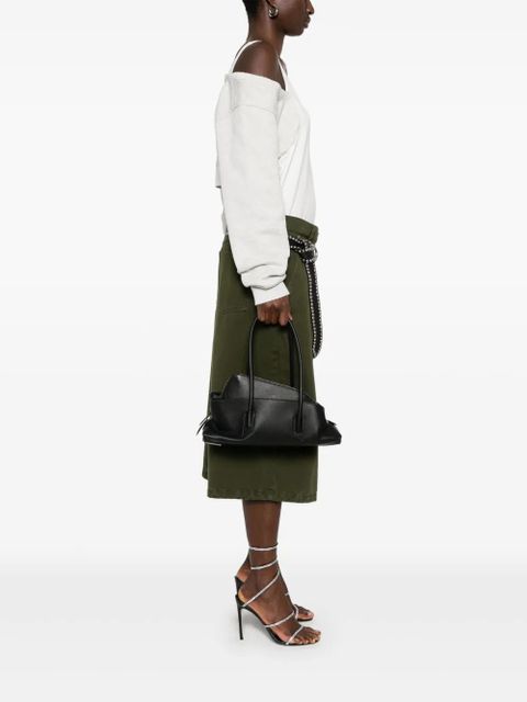 The Attico small La Passeggiata tote bag - Black - zdjęcie produktu nr 2