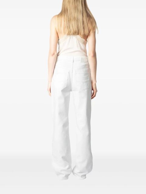 Zadig&Voltaire straight-leg jeans - White