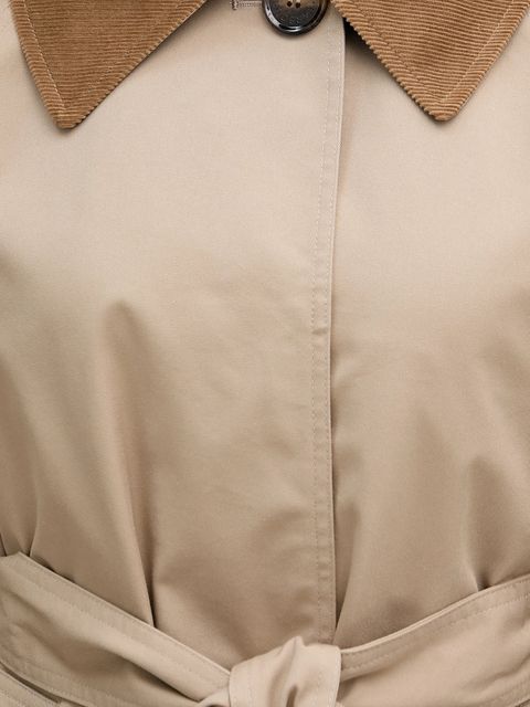 Barbour płaszcz Reagan kolor beżowy LSP0273