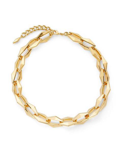 Jimmy Choo Diamond chain-link necklace - Gold - zdjęcie produktu nr 1