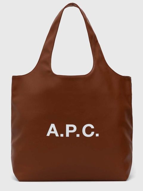 A.P.C. torba Ninon kolor brązowy