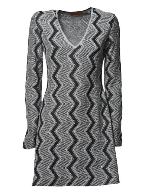 Missoni Zigzag mini dress - Grey - zdjęcie produktu nr 1