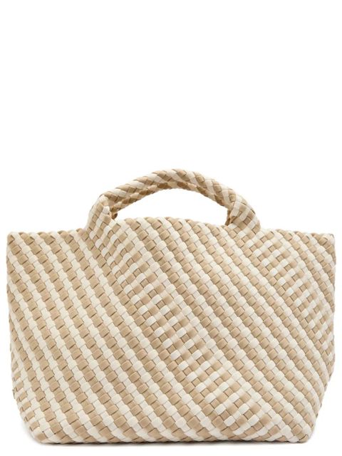 NAGHEDI medium St Barths woven tote bag - Neutrals - zdjęcie produktu nr 2