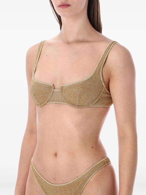 Oséree Lumière balconette bikini set - Gold - zdjęcie produktu nr 2