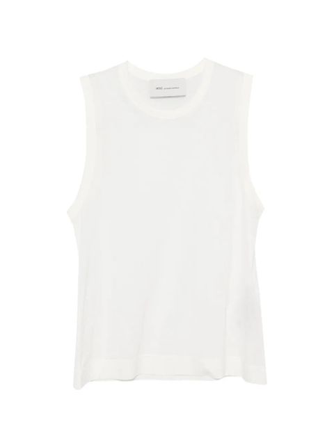 AMI Paris crew-neck sleeveless T-shirt - Neutrals - zdjęcie produktu nr 1