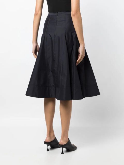 3.1 Phillip Lim fully-pleated mid-length skirt - Black