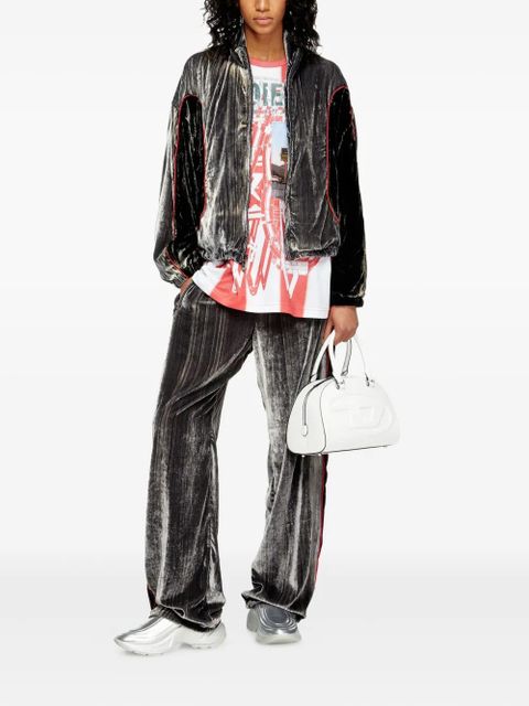 Diesel G-Riffin zip-up puffer jacket - Silver