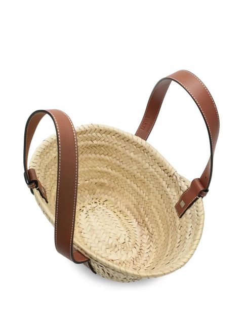 LOEWE small logo-patch tote bag - Neutrals