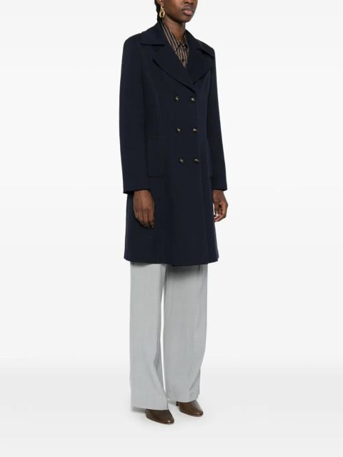 ETRO double-breasted coat - Blue