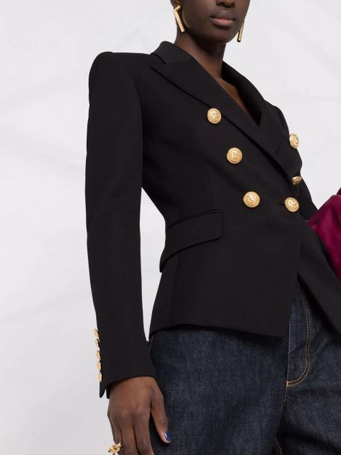 Balmain double-breasted blazer - Black