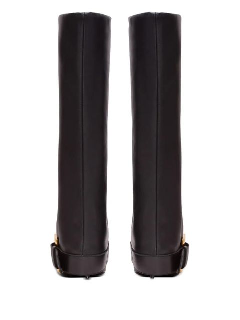 Balmain 75mm Anthem boots - Black