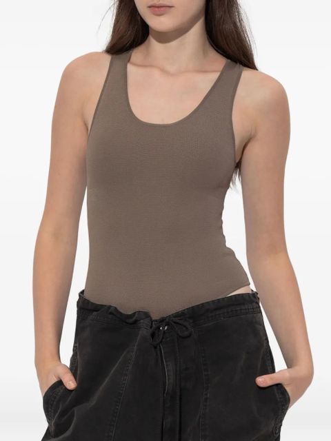 ENTIRE STUDIOS scoop-neck sleeveless body - Brown