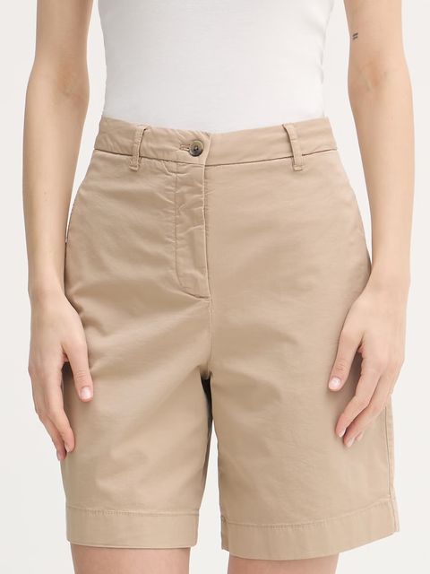 Tommy Hilfiger szorty chino damskie z bawełną - zdjęcie produktu nr 2