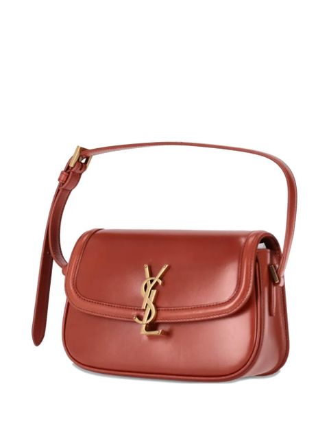 Saint Laurent mini Solferino leather shoulder bag - Brown - zdjęcie produktu nr 2