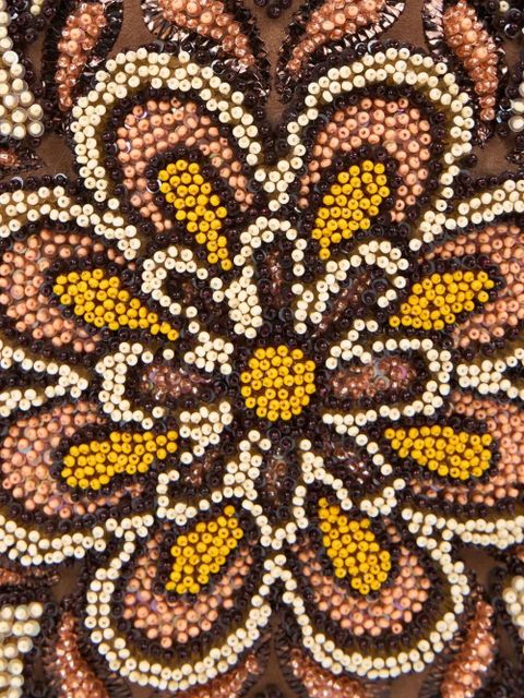 ETRO small beaded-embellished bucket bag - Brown - zdjęcie produktu nr 2