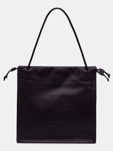 Coccinelle torebka skórzana kolor fioletowy E1 SS5 11 01 01 - zdjęcie produktu nr 1