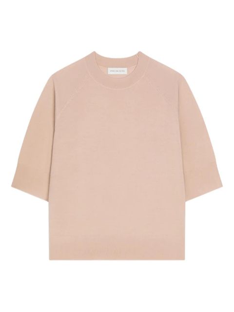 DRIES VAN NOTEN raglan-sleeve sweater - Neutrals - zdjęcie produktu nr 1