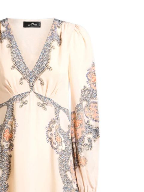 ETRO Year of Snake midi dress - Neutrals - zdjęcie produktu nr 2