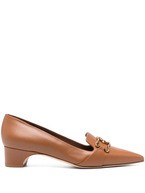 Manolo Blahnik 30mm Phobepla pumps - Brown - zdjęcie produktu nr 1