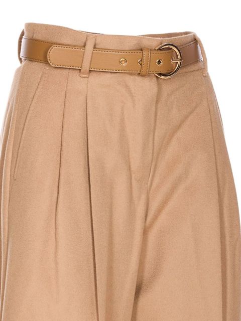 Max Mara pleated belted trousers - Neutrals
