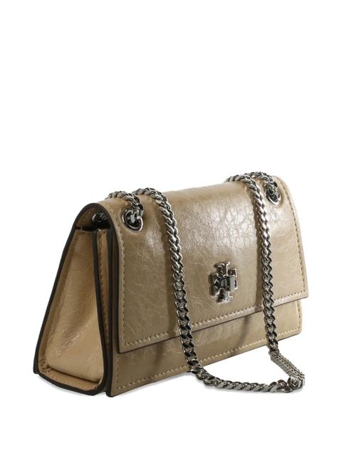 Tory Burch chain logo shoulder bag - Neutrals