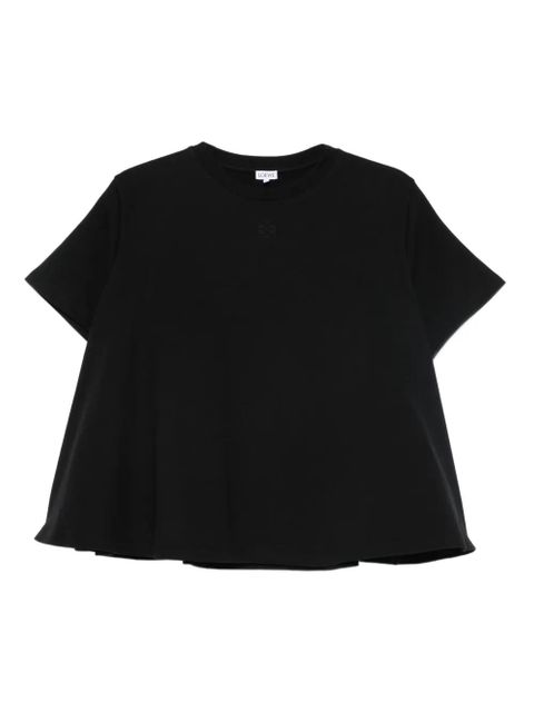 LOEWE logo-embroidered T-shirt - Black - zdjęcie produktu nr 1